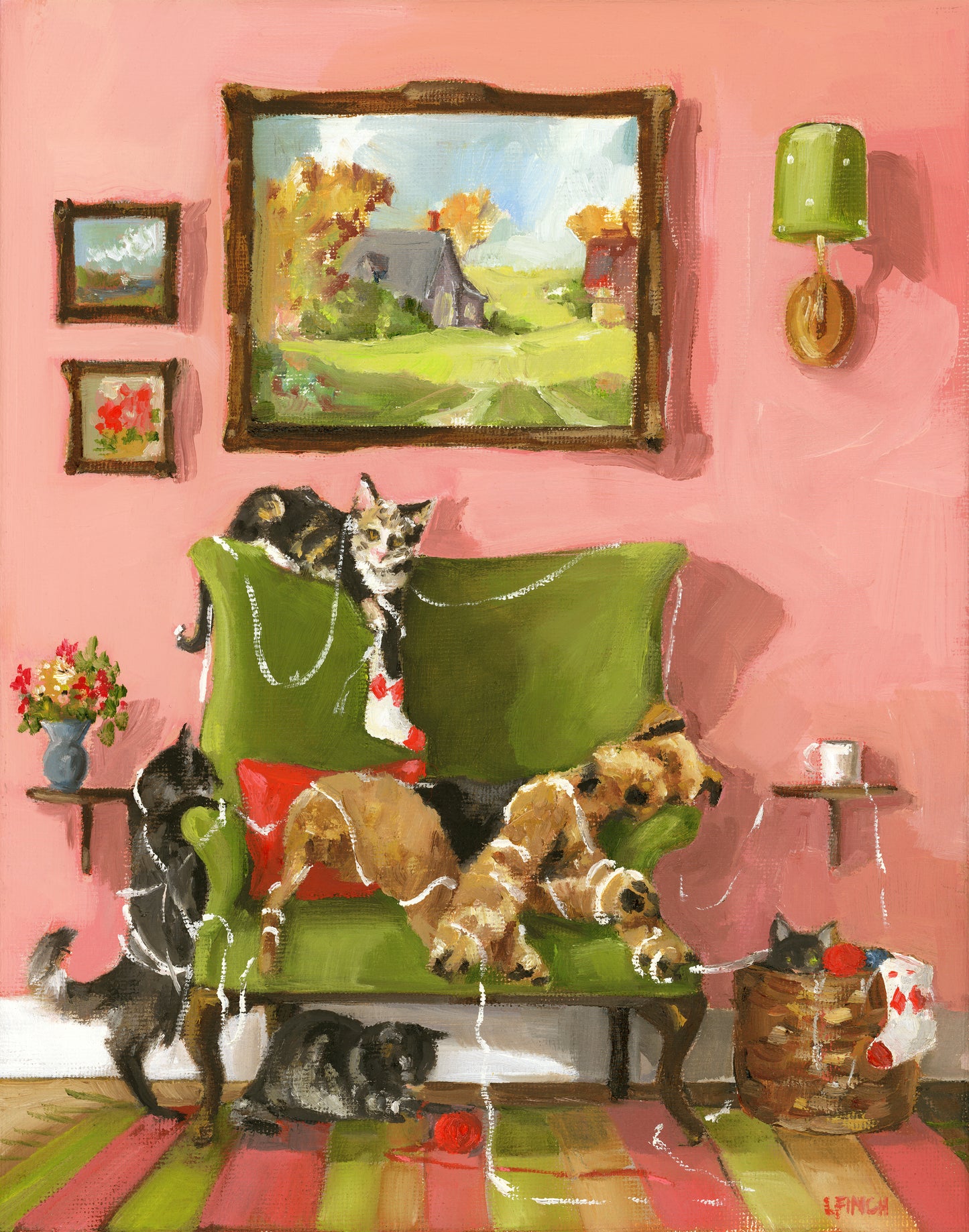 Argyle Socks - Fine Art Print
