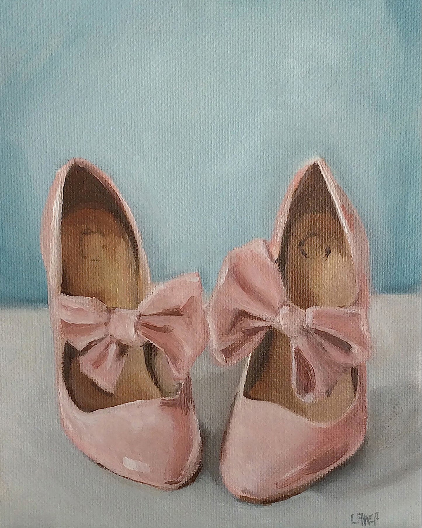 Pink With Bows - Fine Art Print