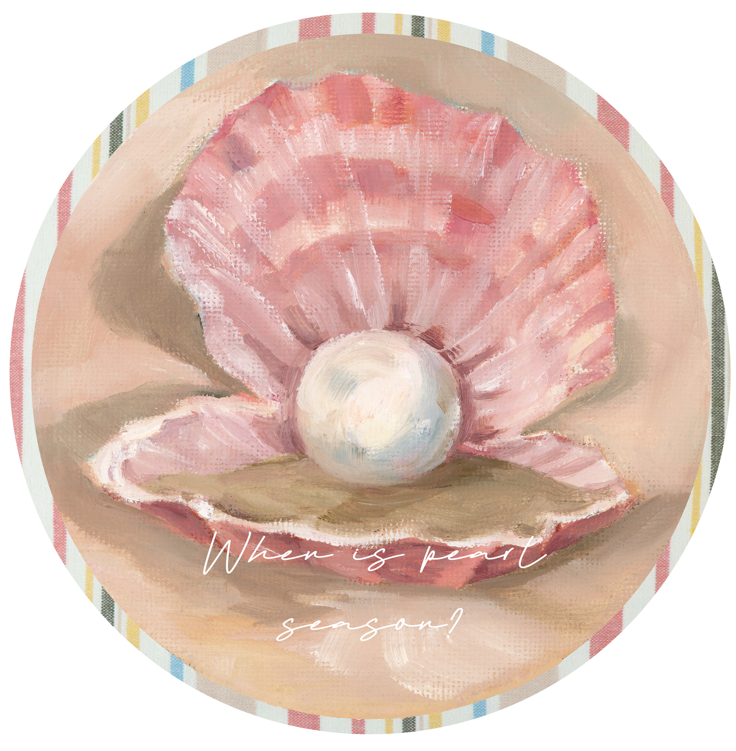 Seaside Fun Clam Place Cards - Set of 8