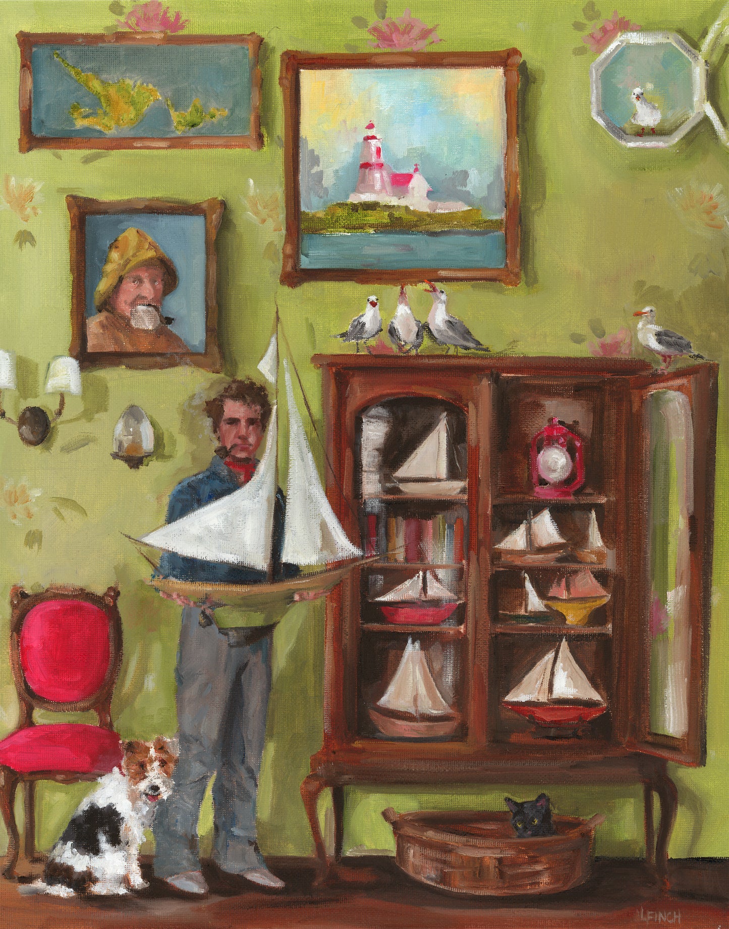 The Lighthouse Keeper - Fine Art Print