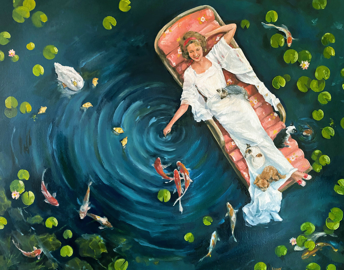 The Water Garden - Fine Art Print