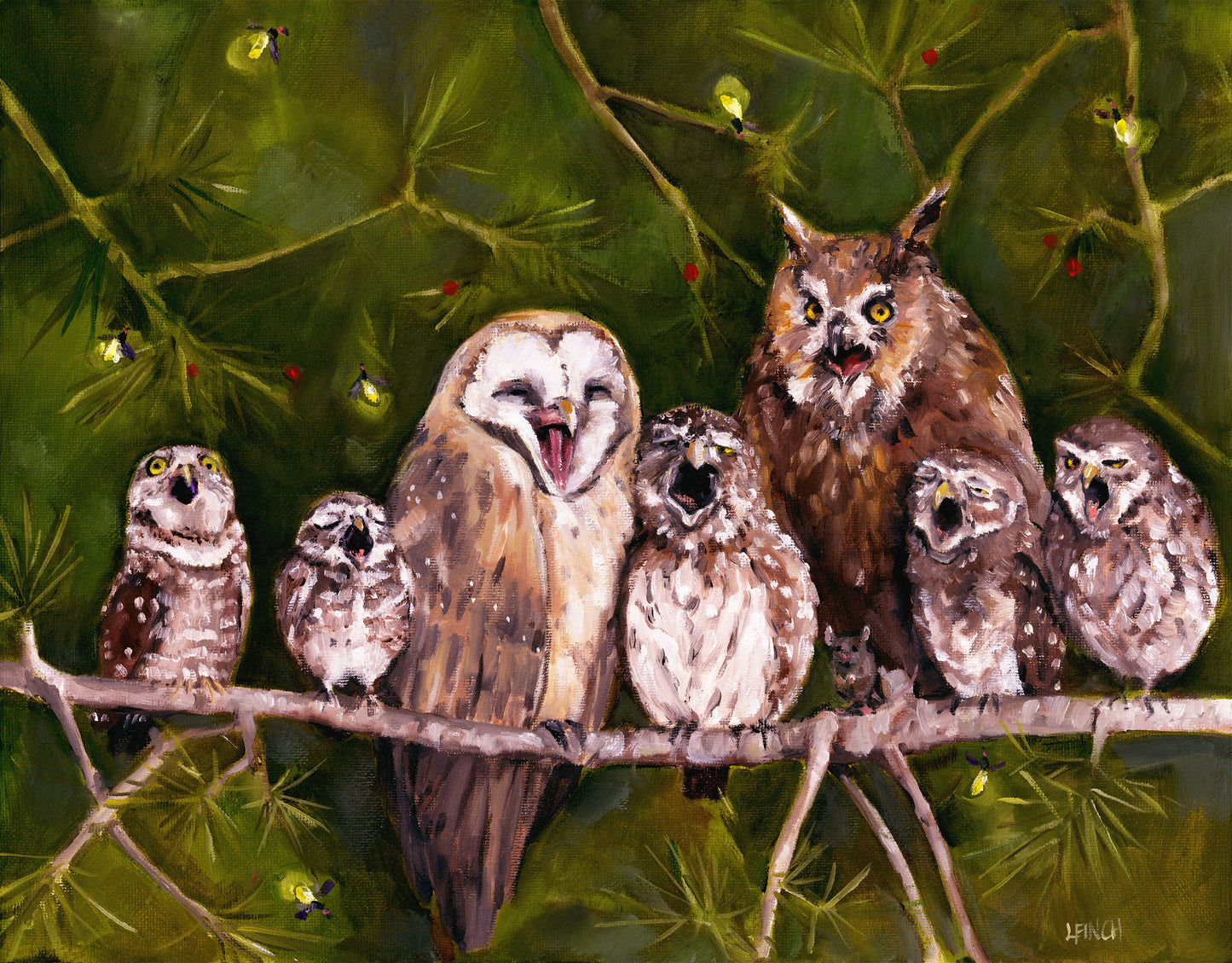 Under the Harvest Moon - Fine Art Print
