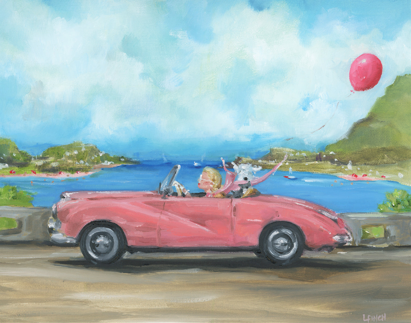 A Riviera Kind of Day - Fine Art Print