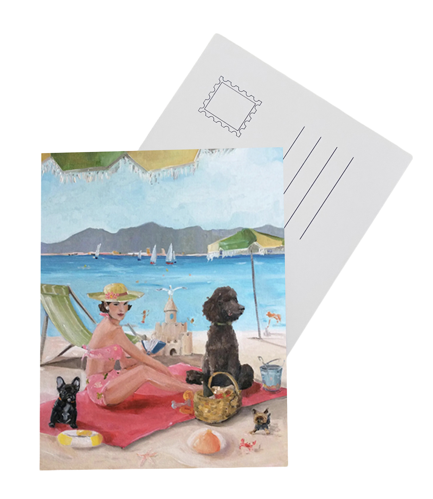 A Day in St. Tropez Postcard - Set of 8