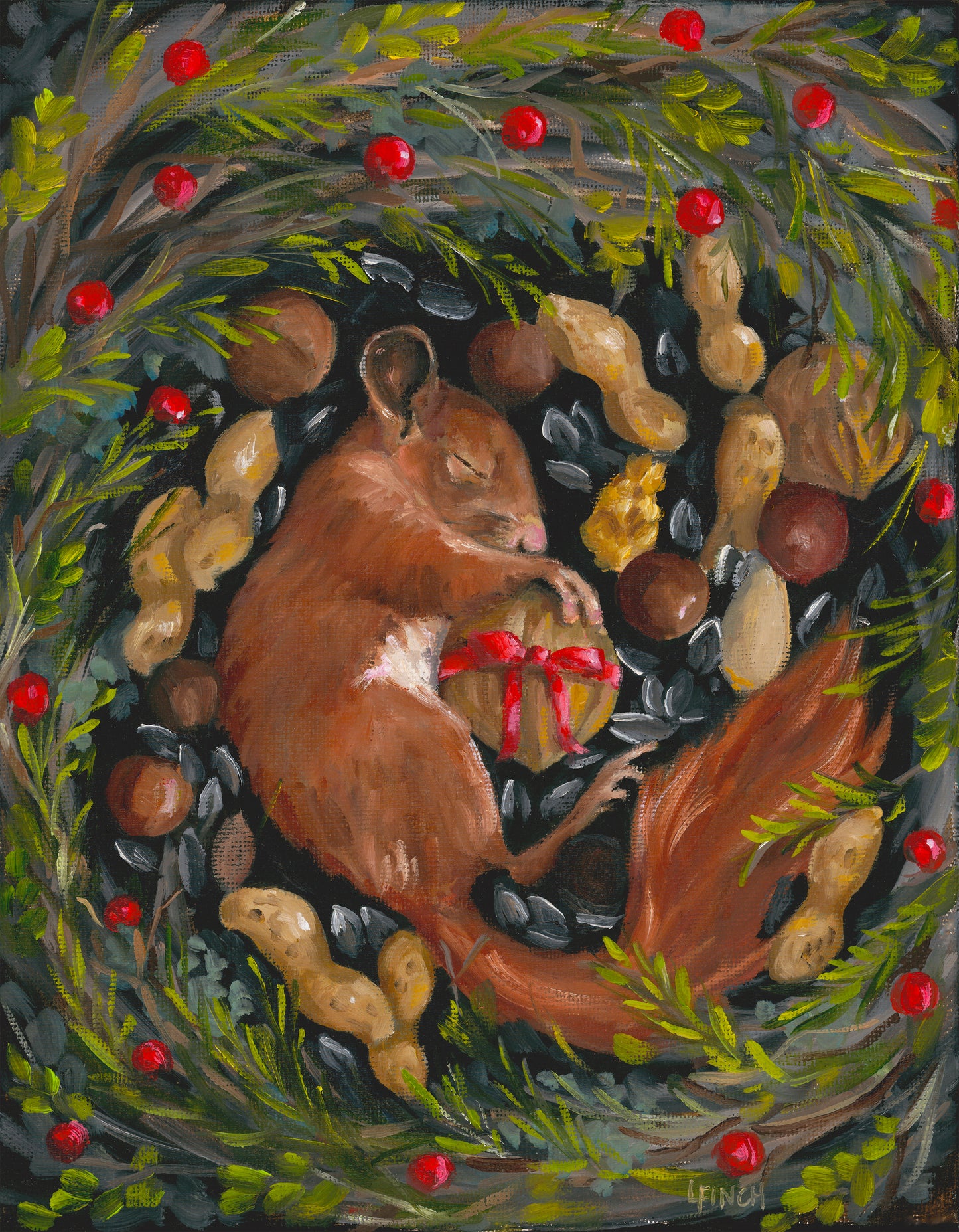 A Little Gift - Fine Art Print