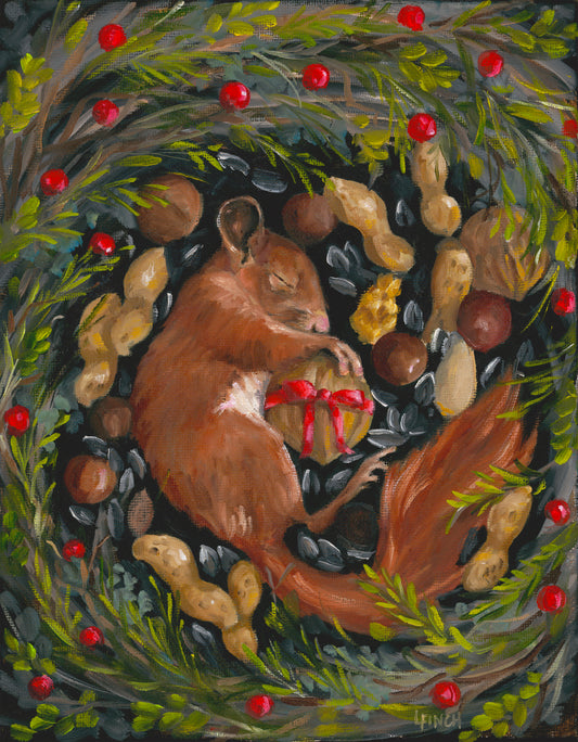 A Little Gift - Fine Art Print