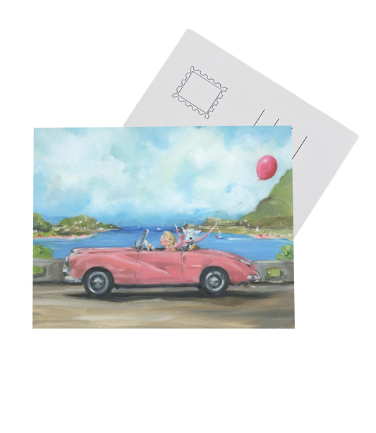 A Riviera Kind of Day Postcard - Set of 8