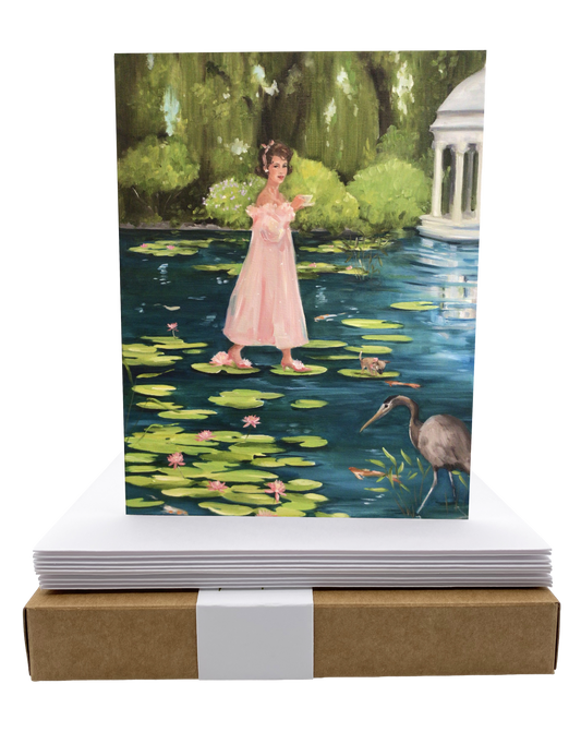 Morning Stroll in the Gardens at Giverny - Boxed Set of 8