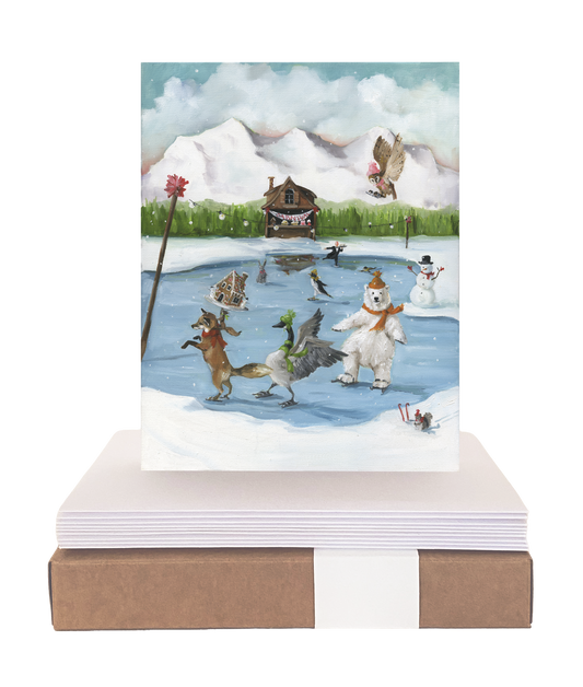 Skating Party - Boxed Set of 8