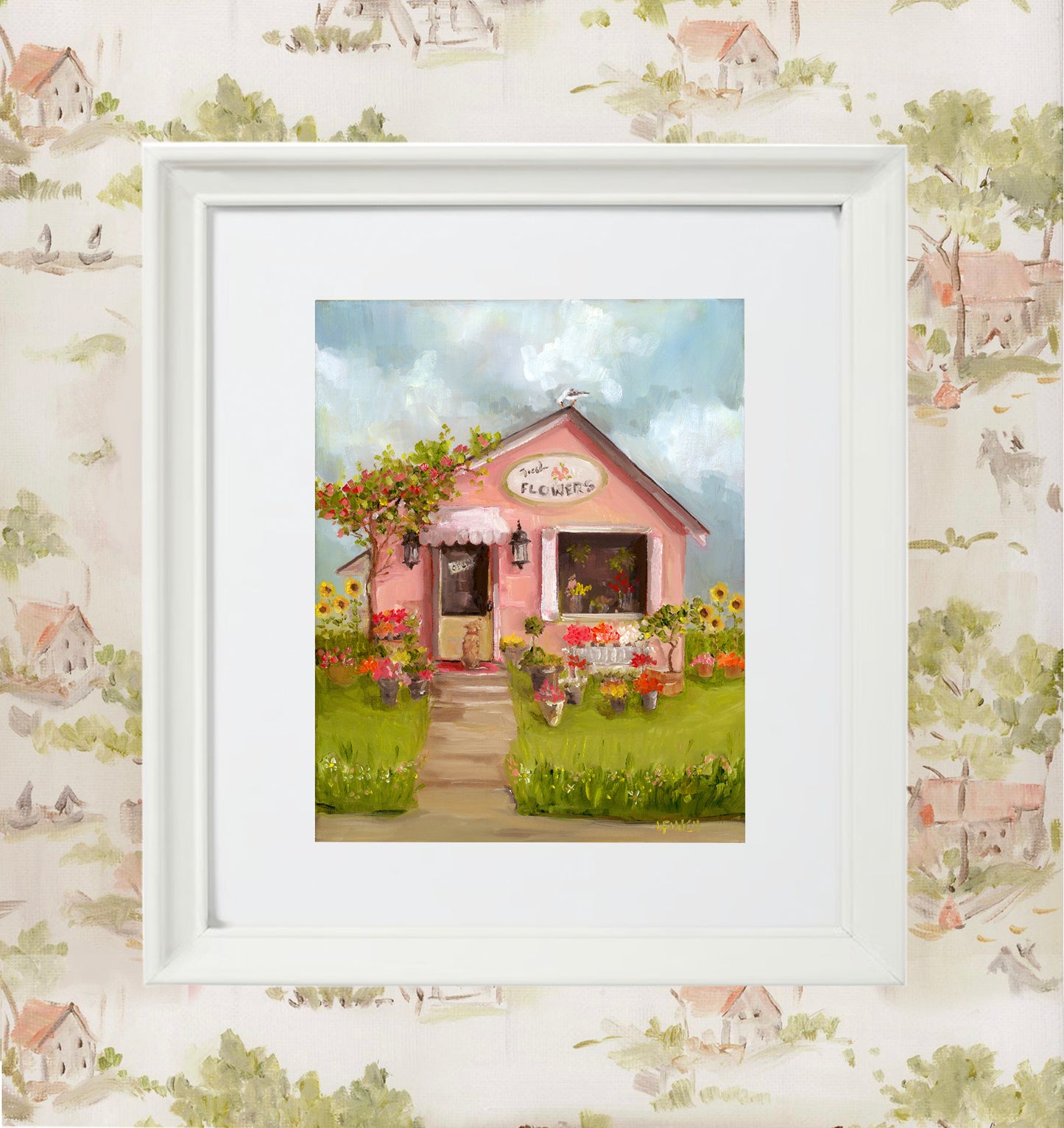 Fresh Flowers - Framed Print