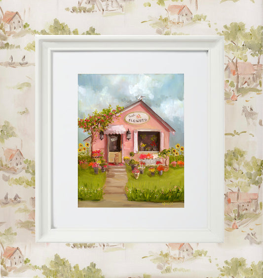 Fresh Flowers - Framed Print