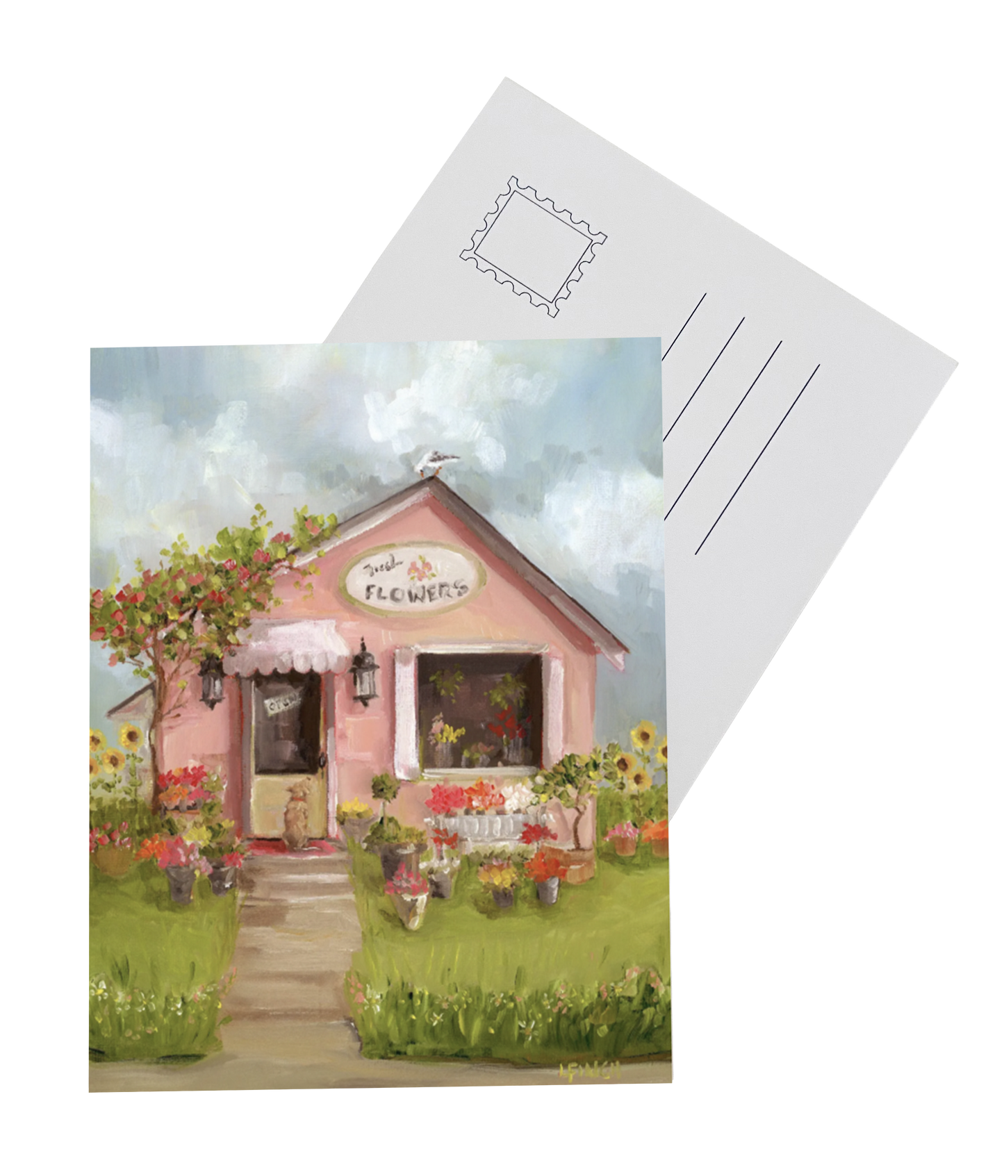 Fresh Flowers Postcard - Set of 8