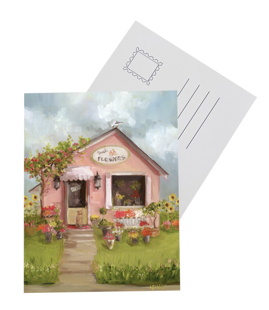 Fresh Flowers Postcard - Set of 8