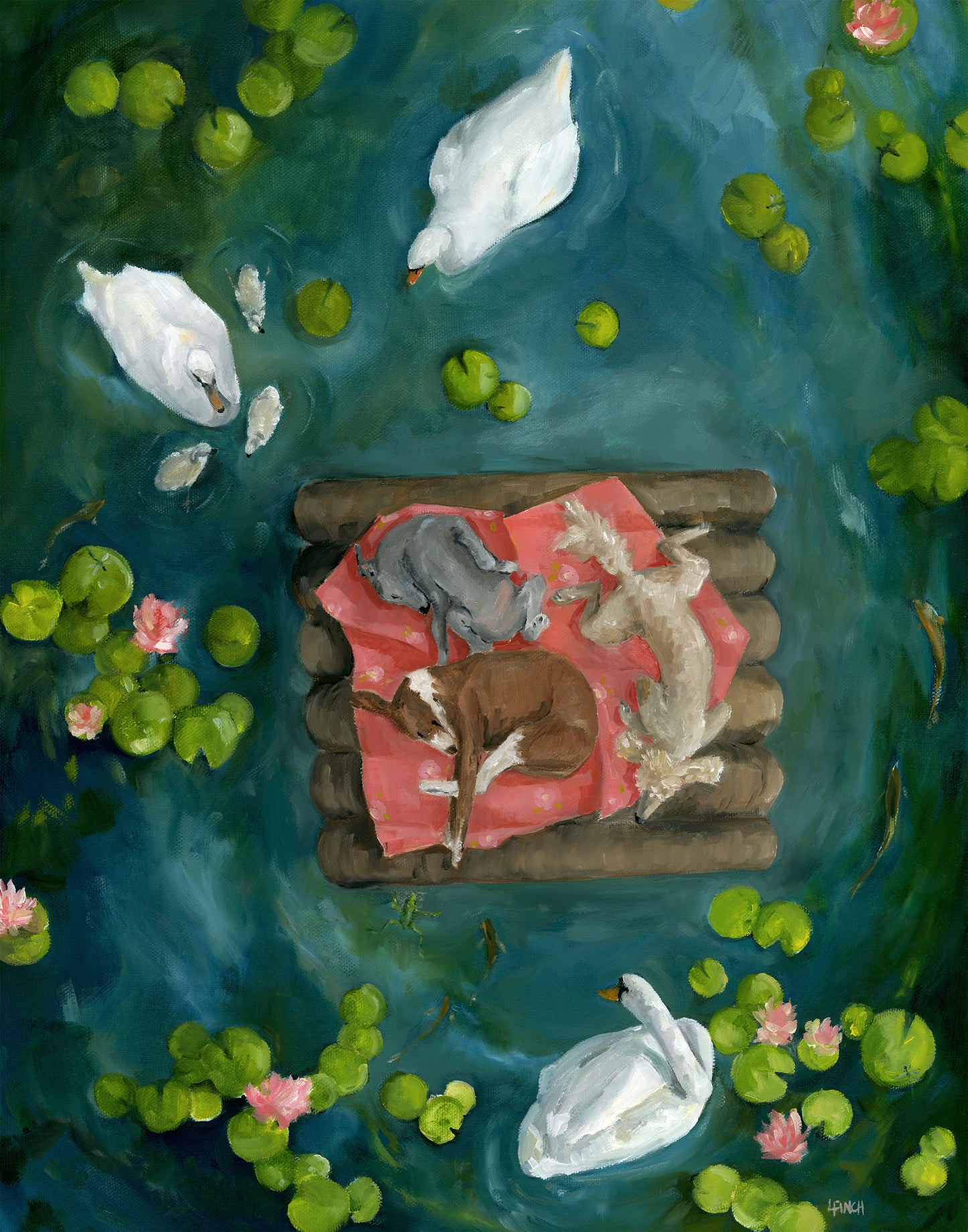 Gently Down the Stream - Fine Art Print