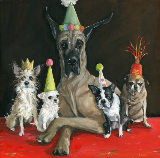 Party Hats - Fine Art Print