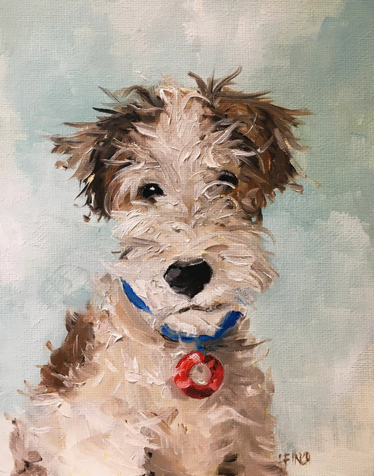 Pip at the Seaside - Fine Art Print