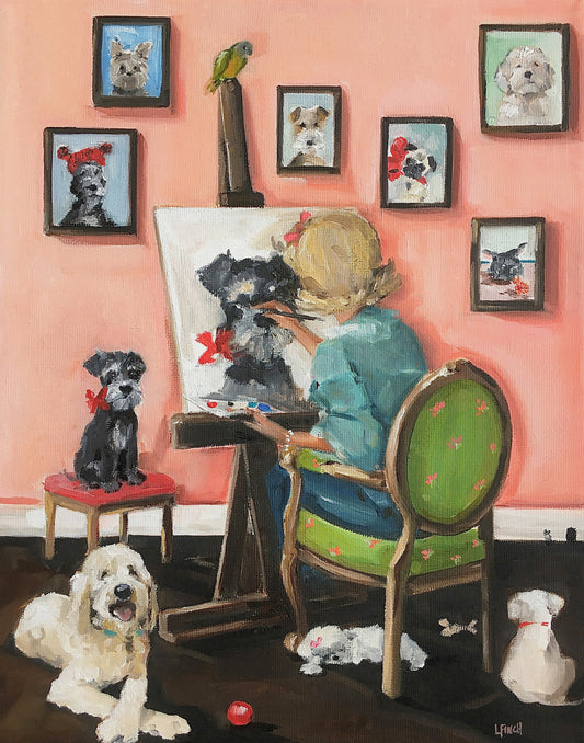 Portrait of the Artist - Fine Art Print