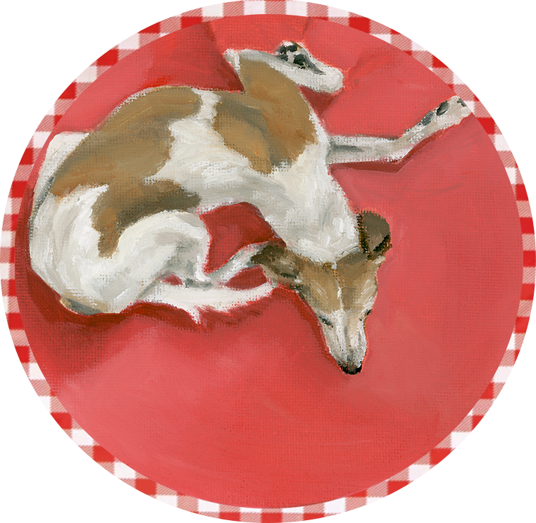 Sleeping Pup Place Cards - Set of 8