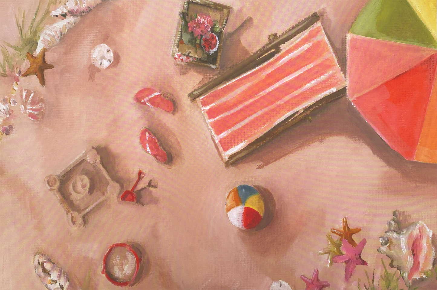 Seaside Fun Paper Placemats - Set of 8