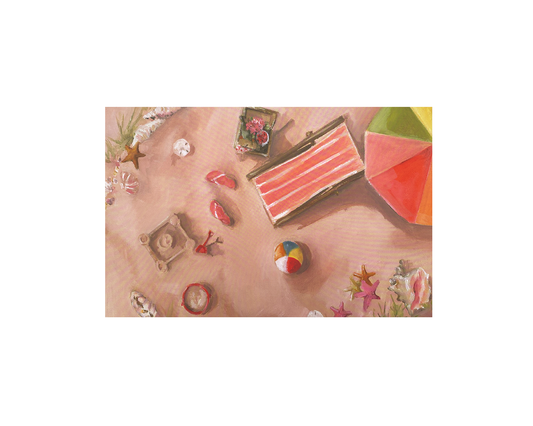 Seaside Fun Paper Placemats - Set of 8
