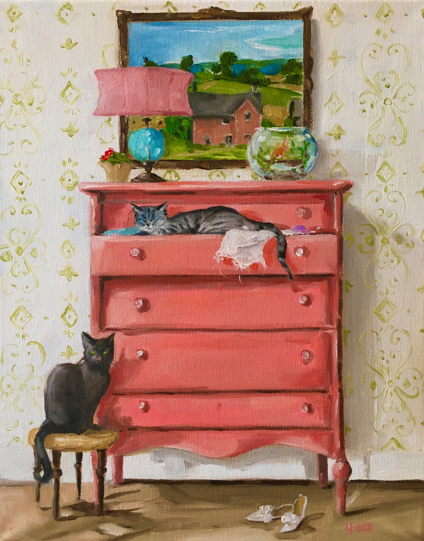 The Goldfish Bowl - Fine Art Print