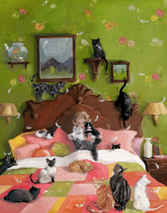 The Old Feather Bed - Fine Art Print