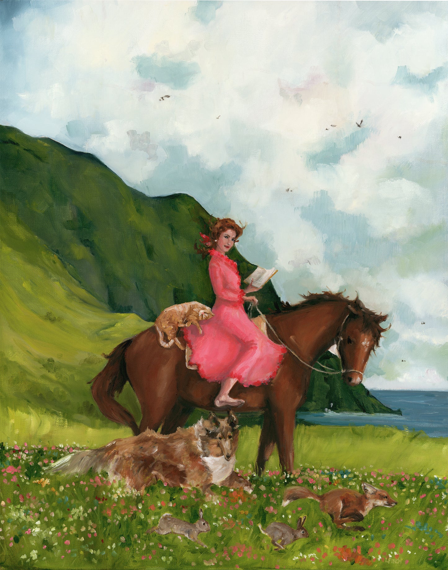 The Story Girl - Fine Art Print
