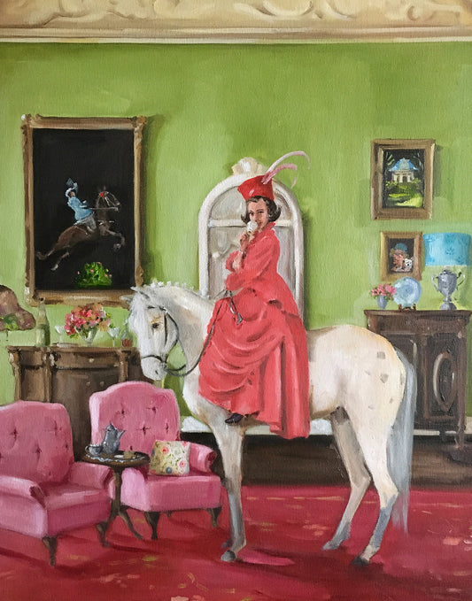 The Whimsical Wanderings of Wilhemina Wickledown - Fine Art Print