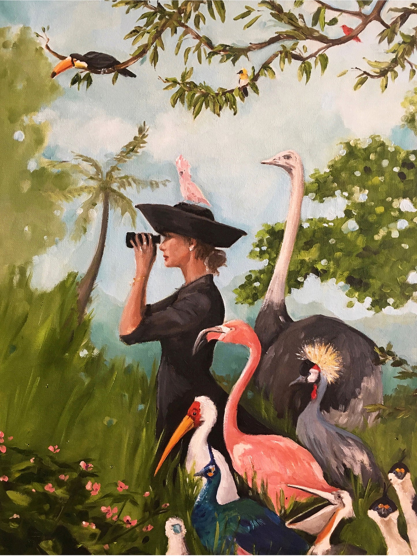 The Birdwatcher - Fine Art Print