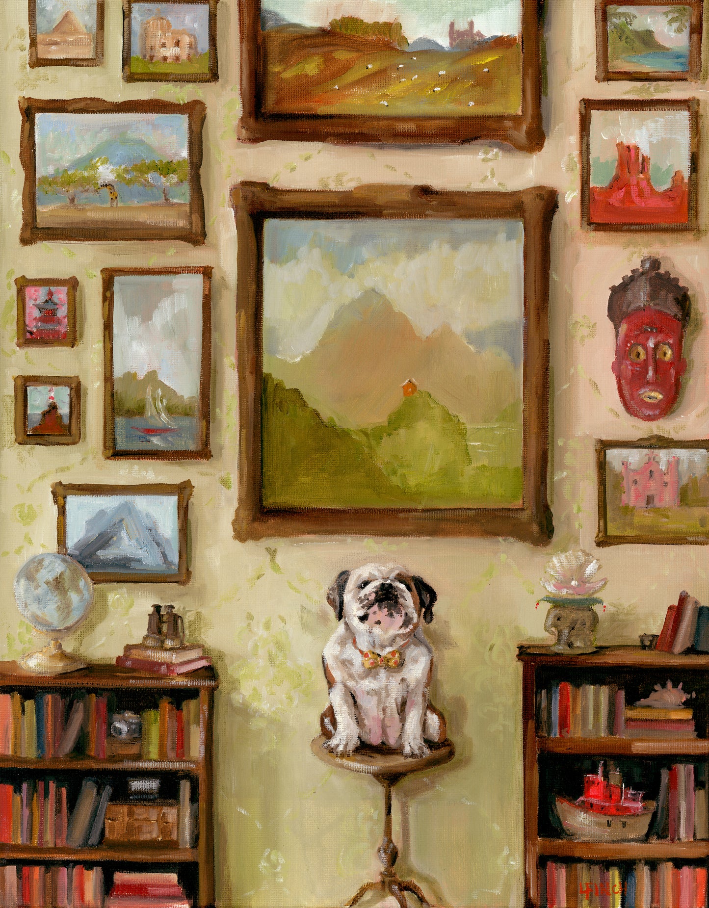 Wallis Was a World Traveller - Fine Art Print